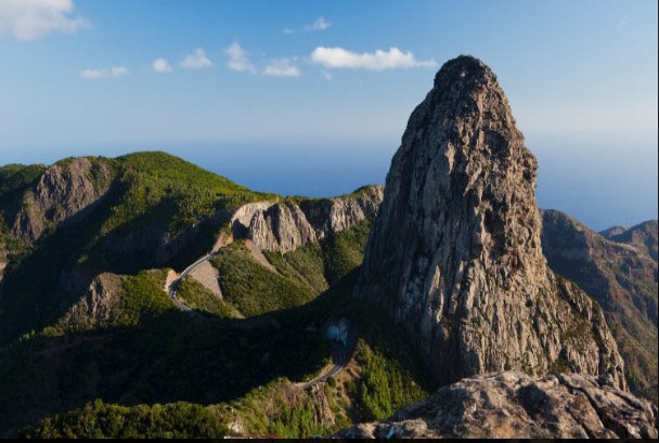 La Gomera con traghetto Fred Olsen da Sud